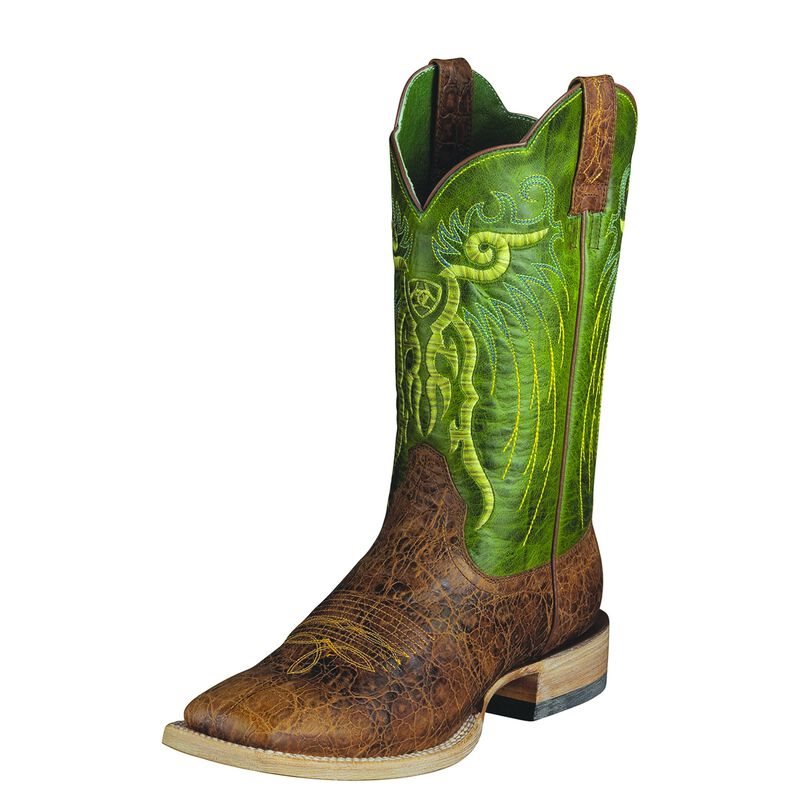 Ariat Western: Mesteno Botas Western Hombre - Marrones / Turquesa (EUIWP8095)